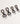 Black SWIVEL HOOK DIY SEWING HARDWARE CRAFT-2