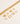 Gold color 6mm width brass chain for bag strap