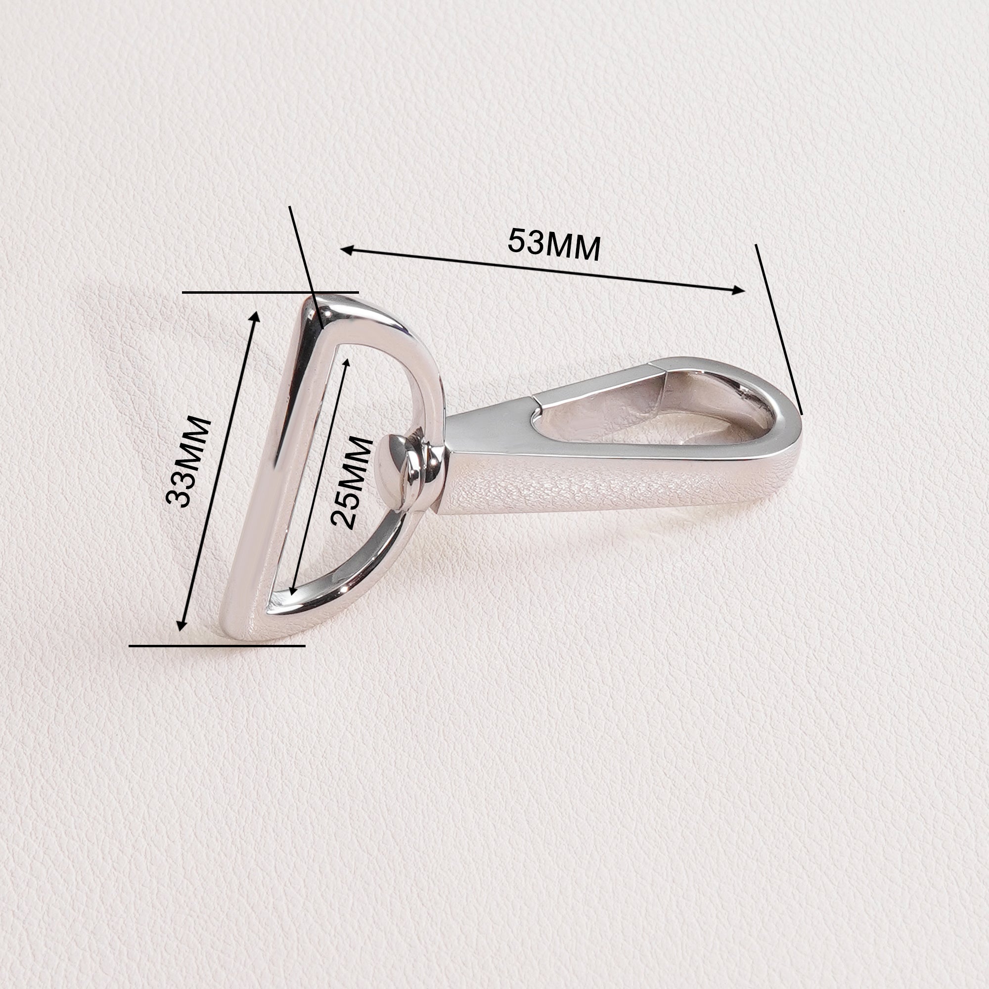 1-Inch Flat Swivel Bolt Snap