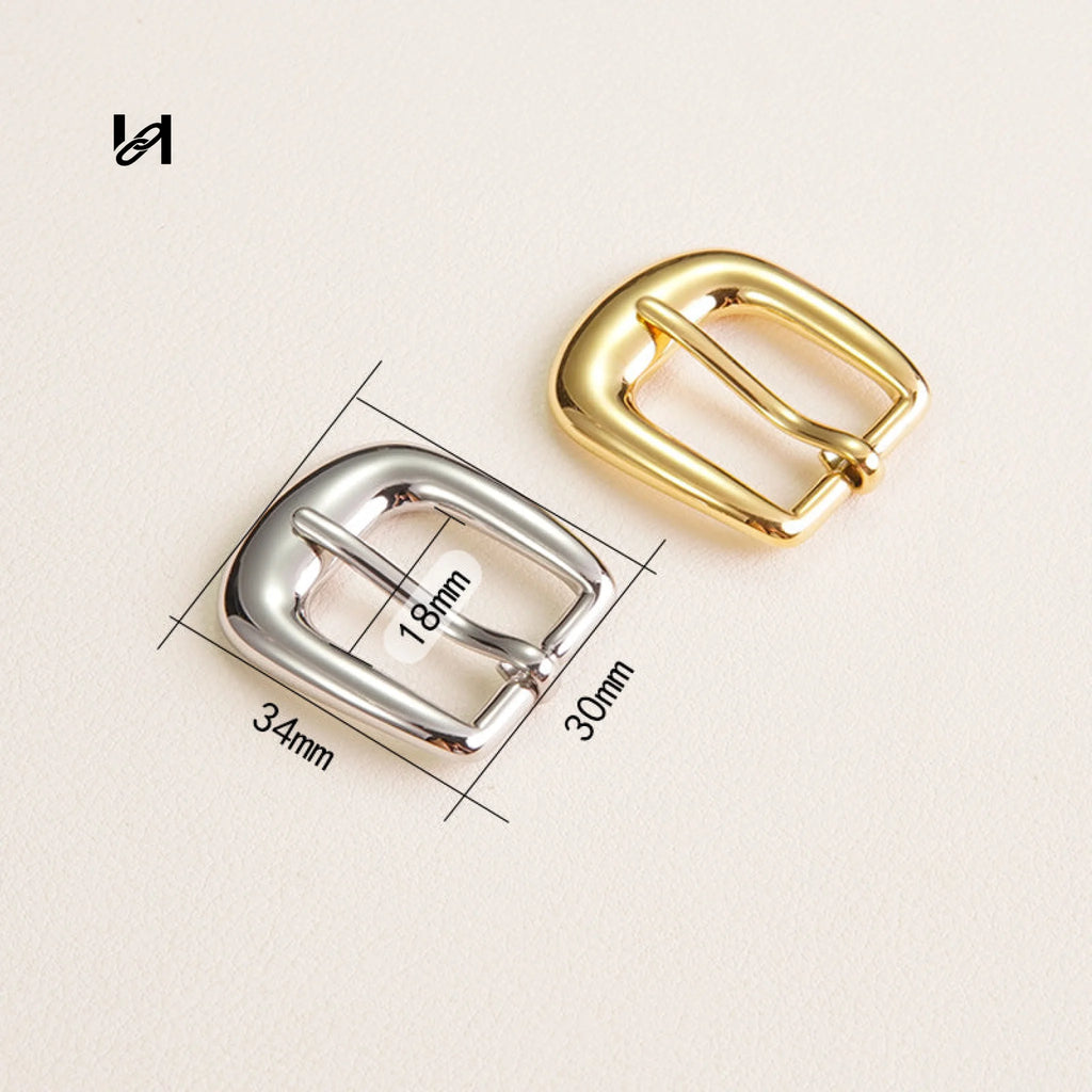 1.8 cm Belt Buckles & leather strap Buckles - hardware