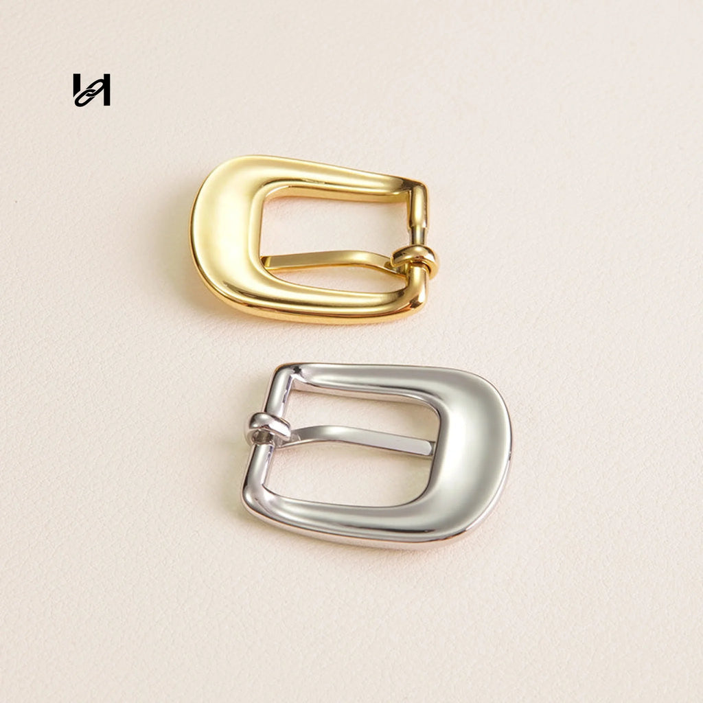 1.8 cm Belt Buckles & leather strap Buckles - hardware