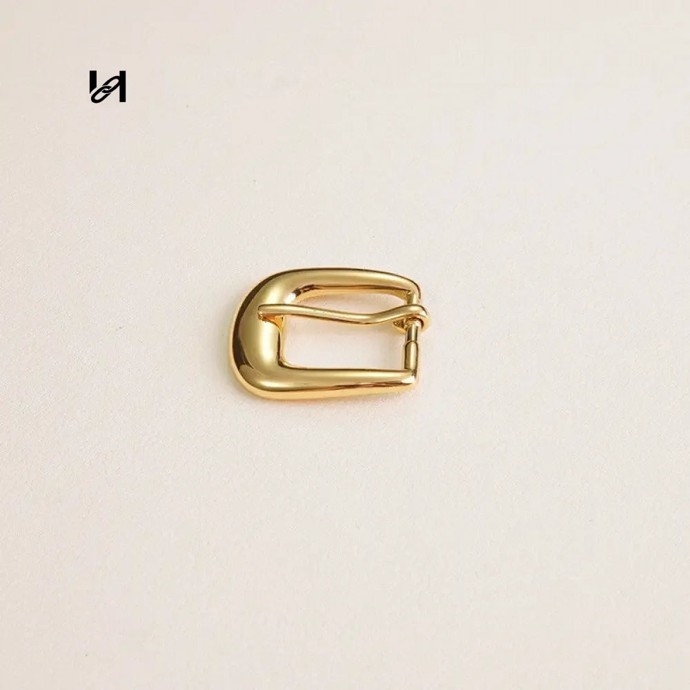 1.8 cm Belt Buckles & leatherstrap Buckles - Gold - hardware
