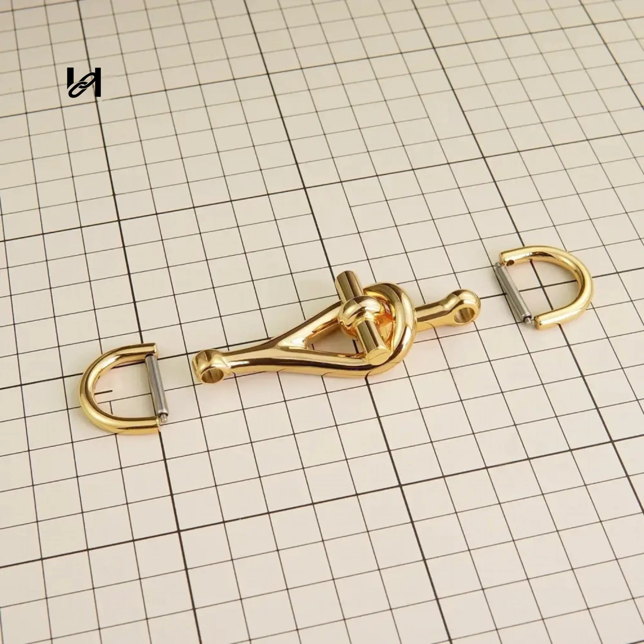 18MM Special Belt-Buckle - Gold - hardware