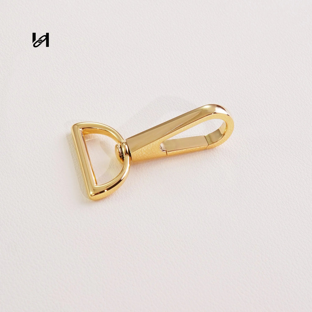 1-Inch Flat Swivel Bolt Snap - gold / 1pcs - hardware