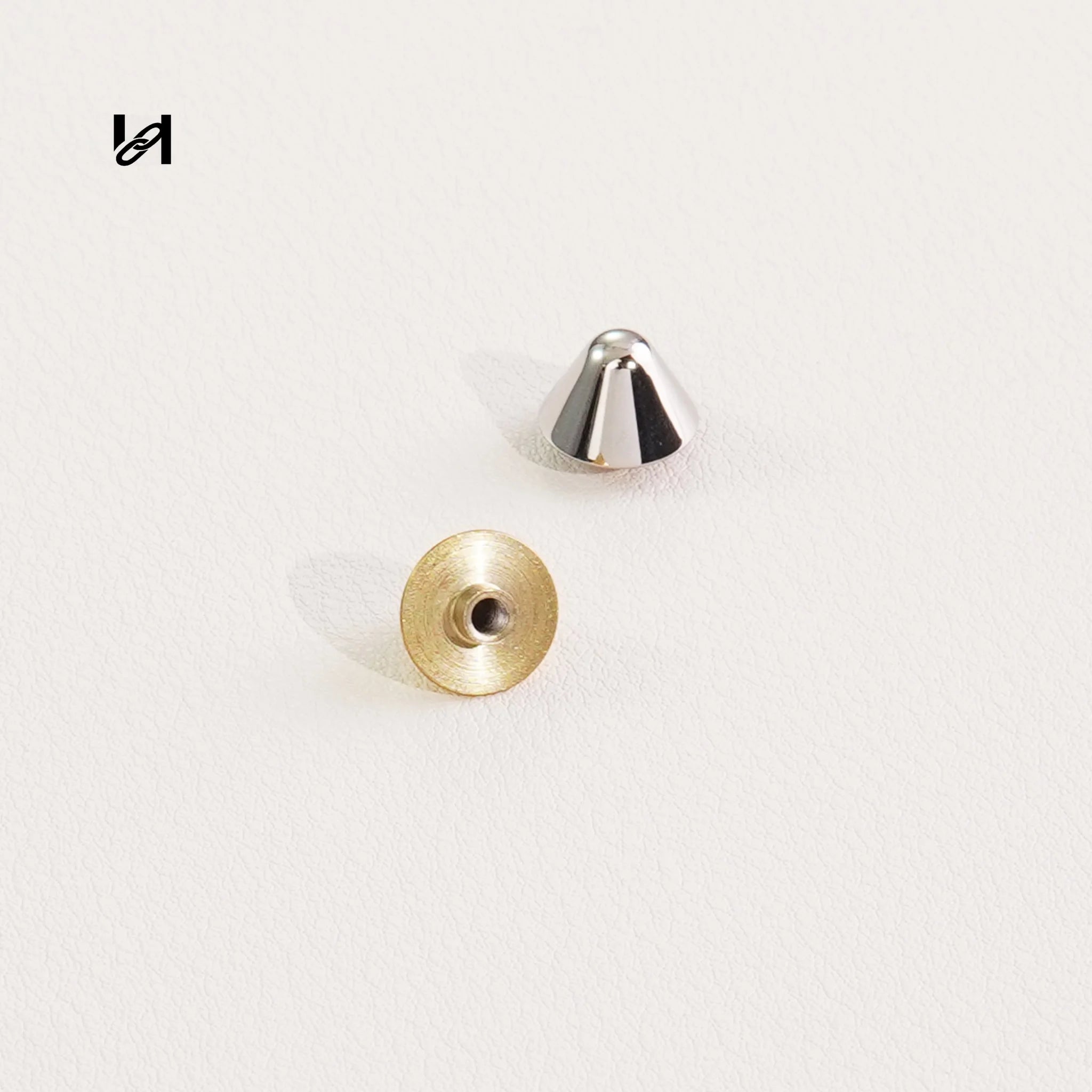 10mm Conical Spike Studs – Stainless Steel Hardware for Bags & Leather Goods - hardware