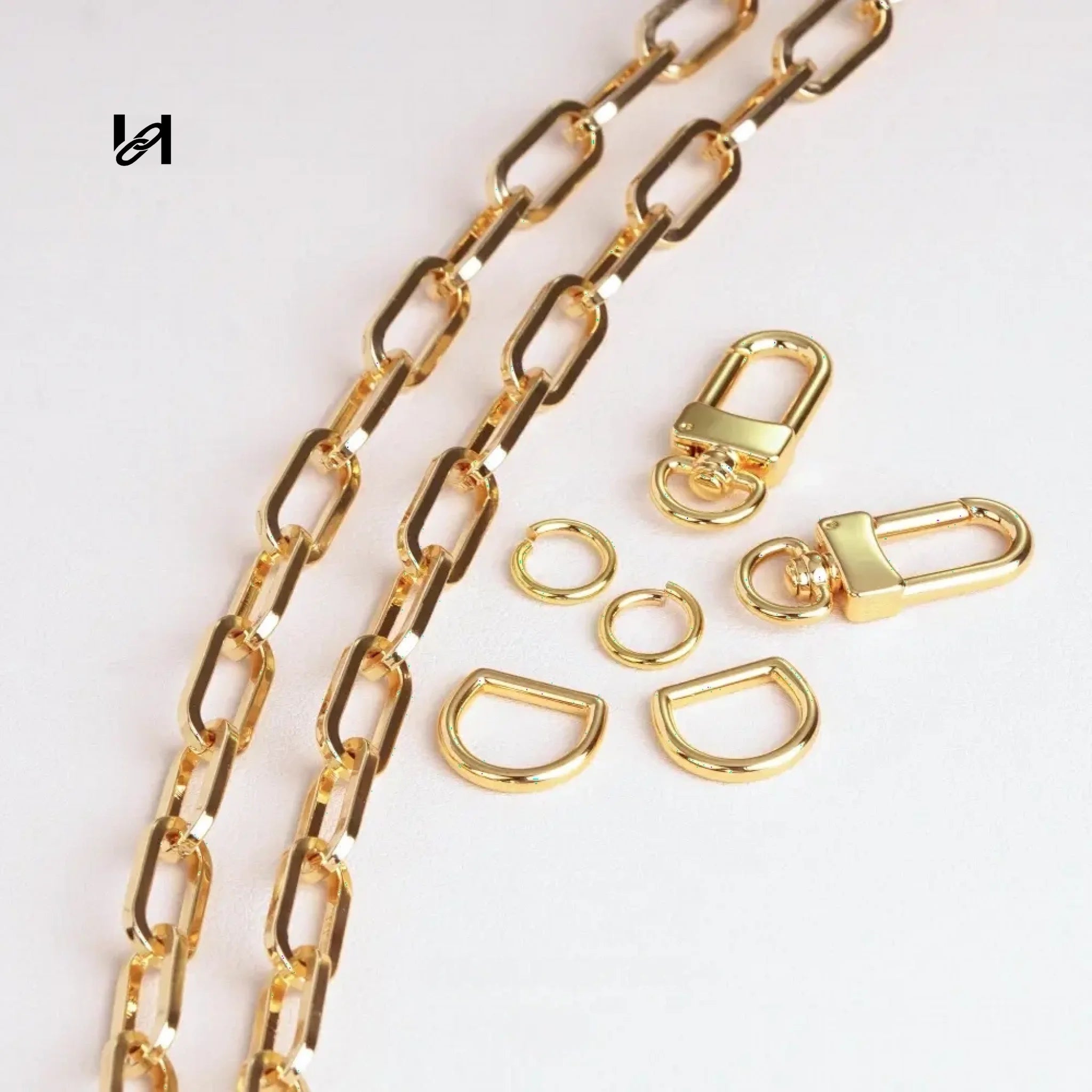 10MM vintage chain - Gold / Chain Set - hardware