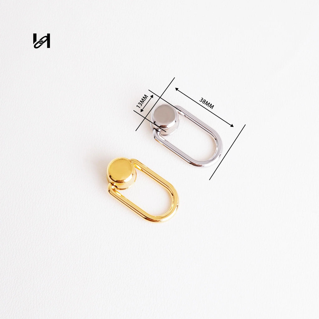 13×38mm Large Stainless Steel Handle Holder Connectors - hardware