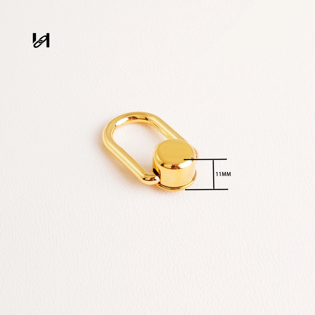 13×38mm Large Stainless Steel Handle Holder Connectors - hardware
