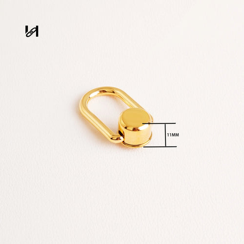 13×38mm Large Stainless Steel Handle Holder Connectors - hardware
