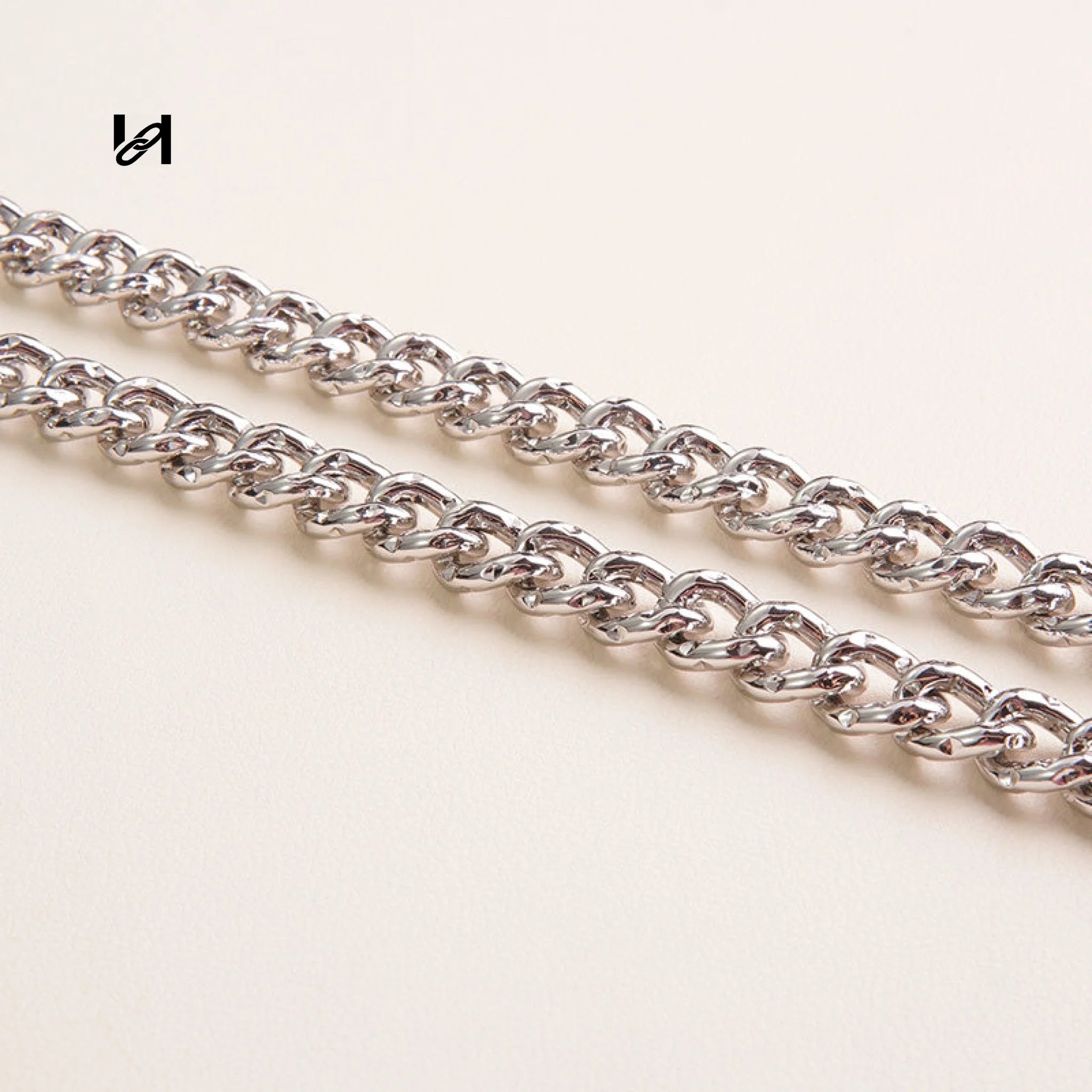 13mm Chain for Bag - Chain Only / Silver - hardware