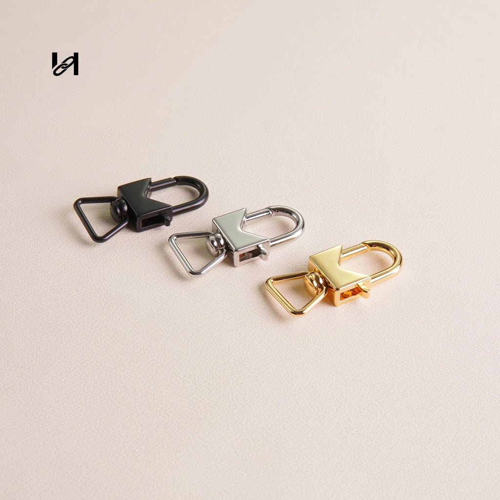 15mm Zinc Alloy Swivel Bolt Snap Hooks - hardware