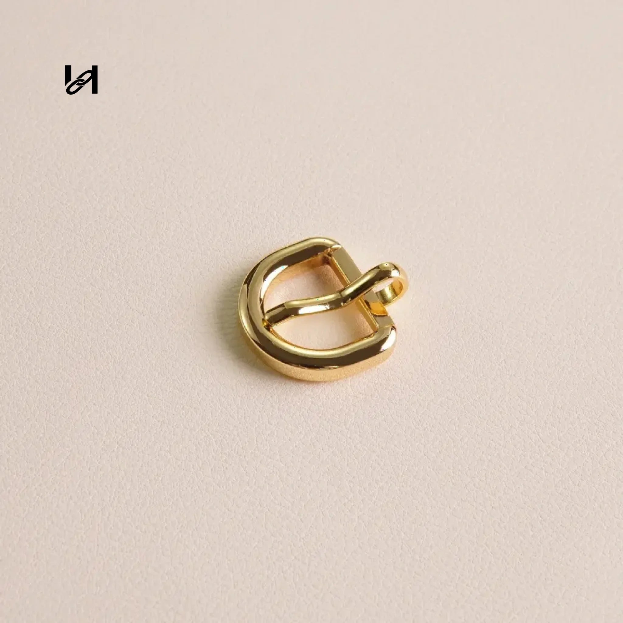 16mm Roller Buckle - Gold - hardware