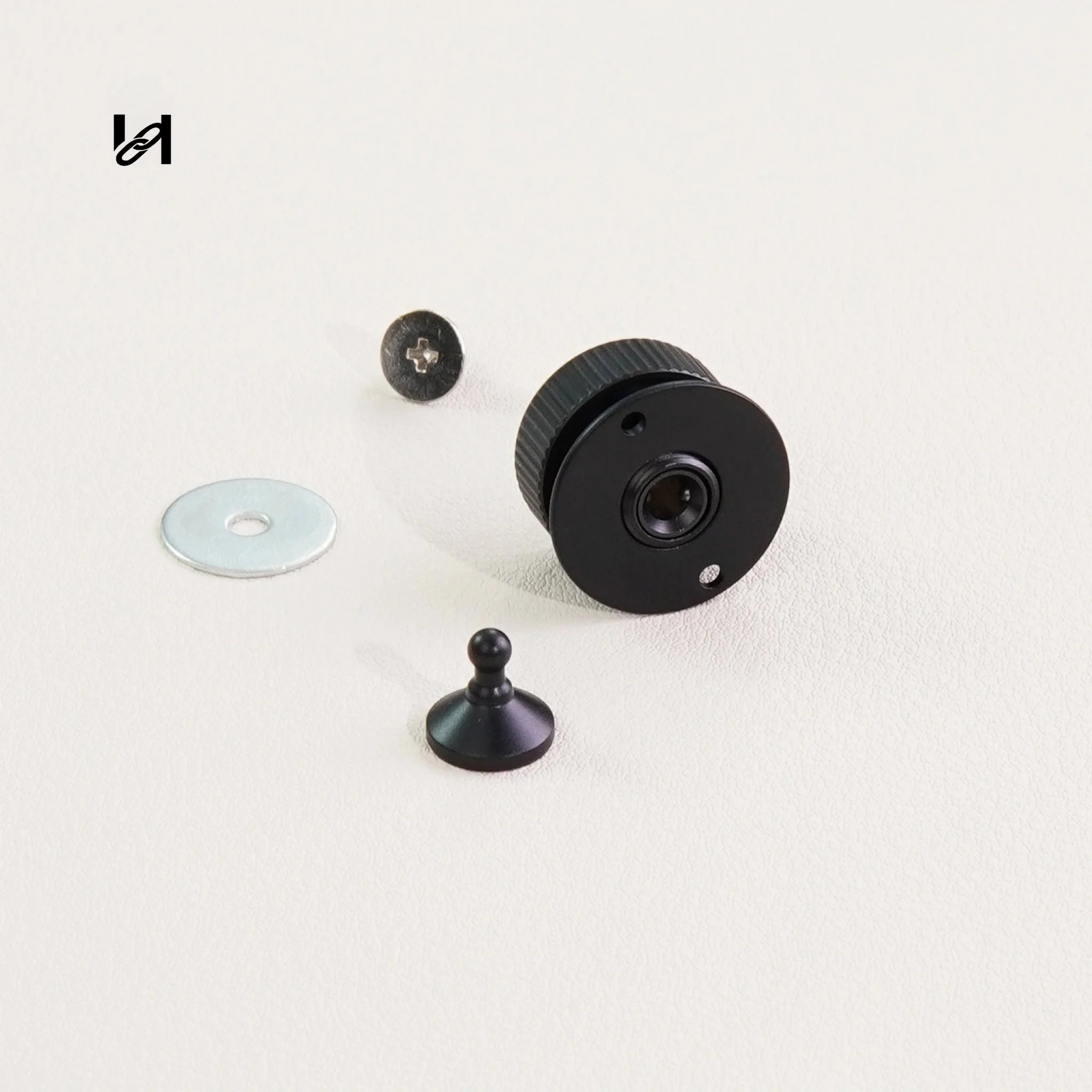 18×14mm Stainless Steel Round Closure Locks for Leather Goods - hardware