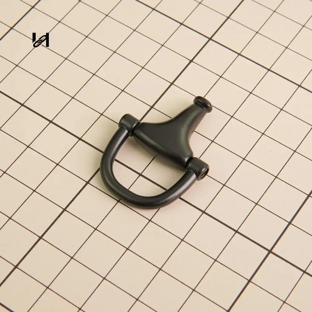 1995 D-ring buckle One pair - Small（Two pieces ） / Black - hardware