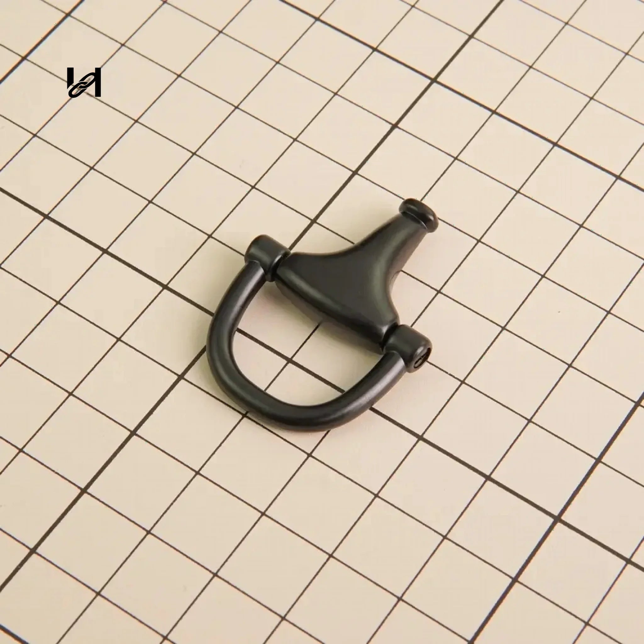 1995 D-ring buckle One pair - Small（Two pieces ） / Black - hardware