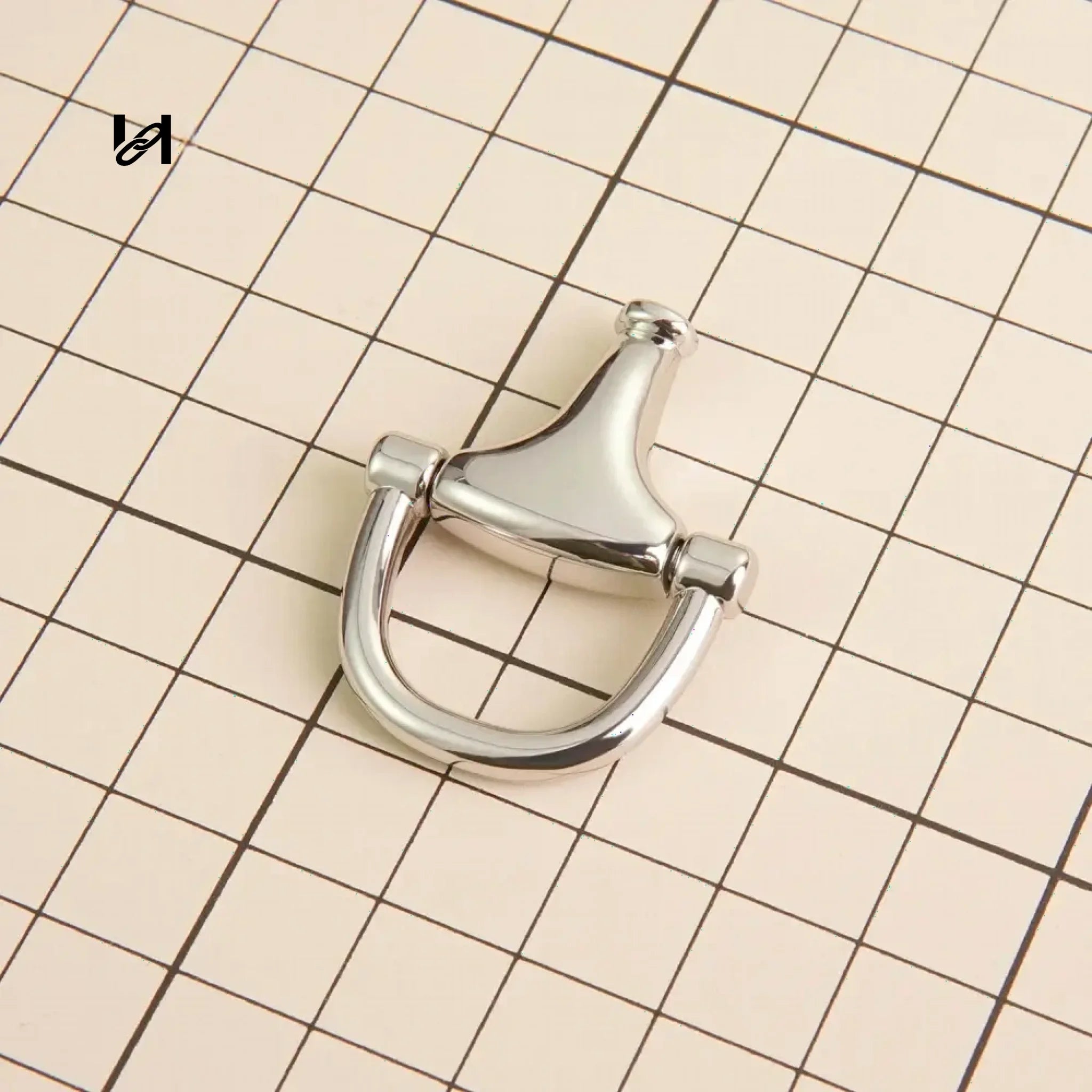1995 D-ring buckle One pair - Small（Two pieces ） / Silver - hardware