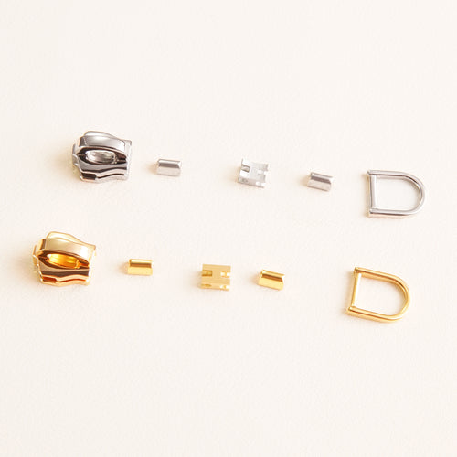 #5 Zipper Slider & Stop&Puller