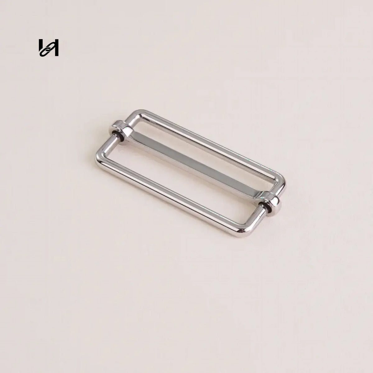 2 inch flexible roller buckle - 2 inch flexible roller buckle / Silver - hardware