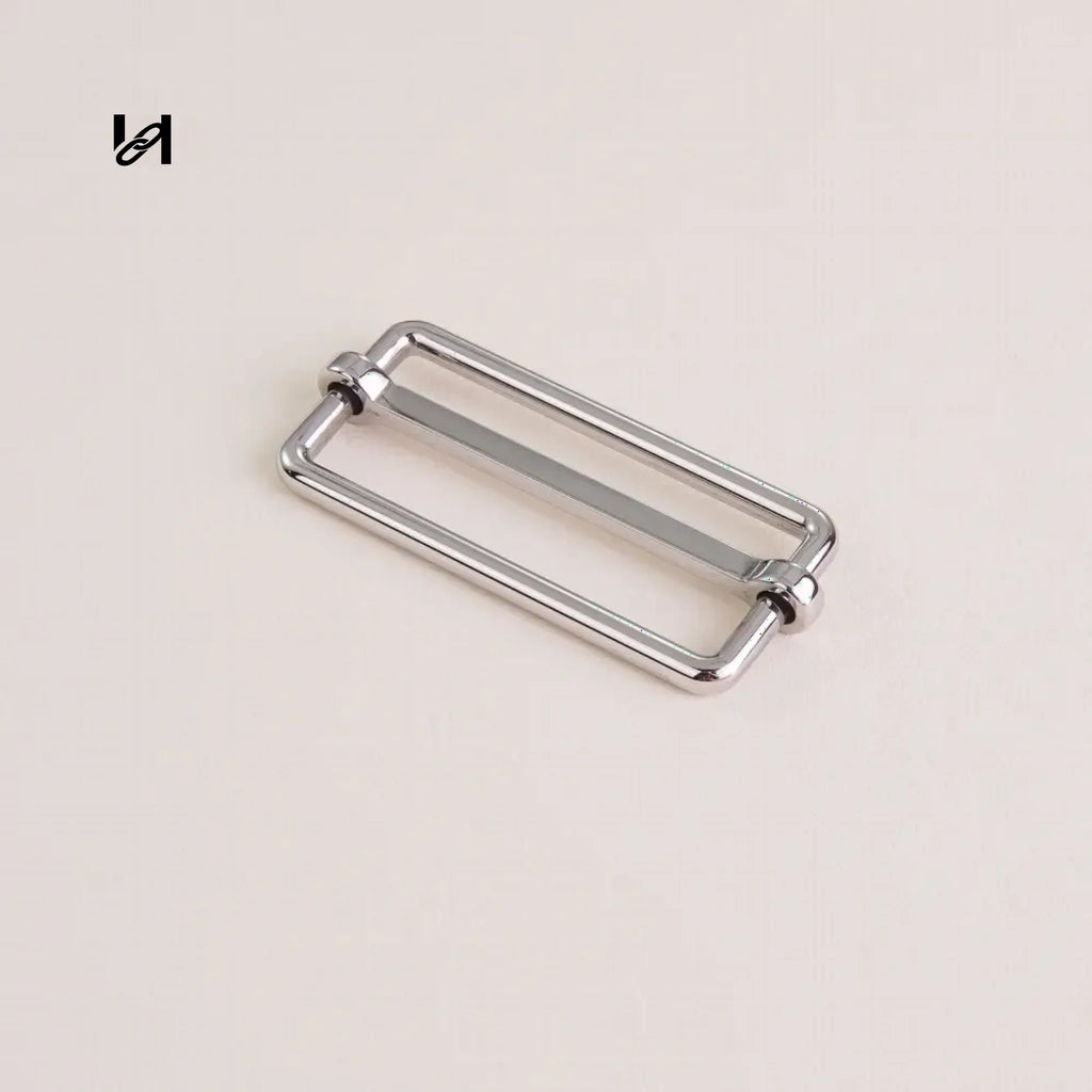 2 inch flexible roller buckle - 2 inch flexible roller buckle / Silver - hardware