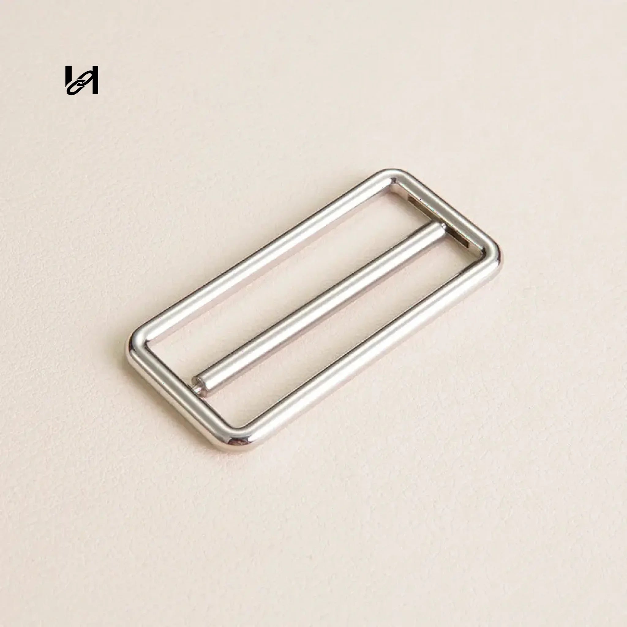 2 lnch Roller Buckle and Suqare Ring - Roller Buckle / Silver - hardware