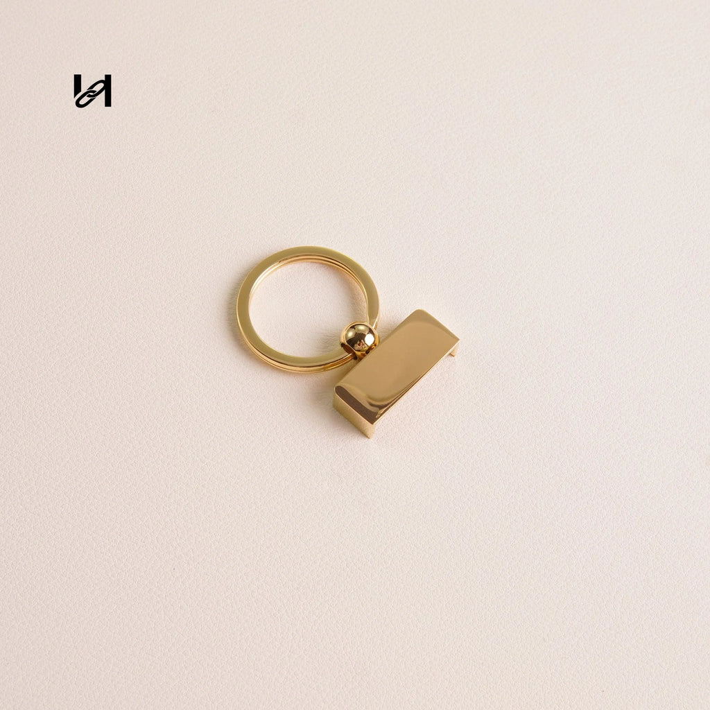 22mm Stainless Steel Swivel Keychain Bag Charm - hardware