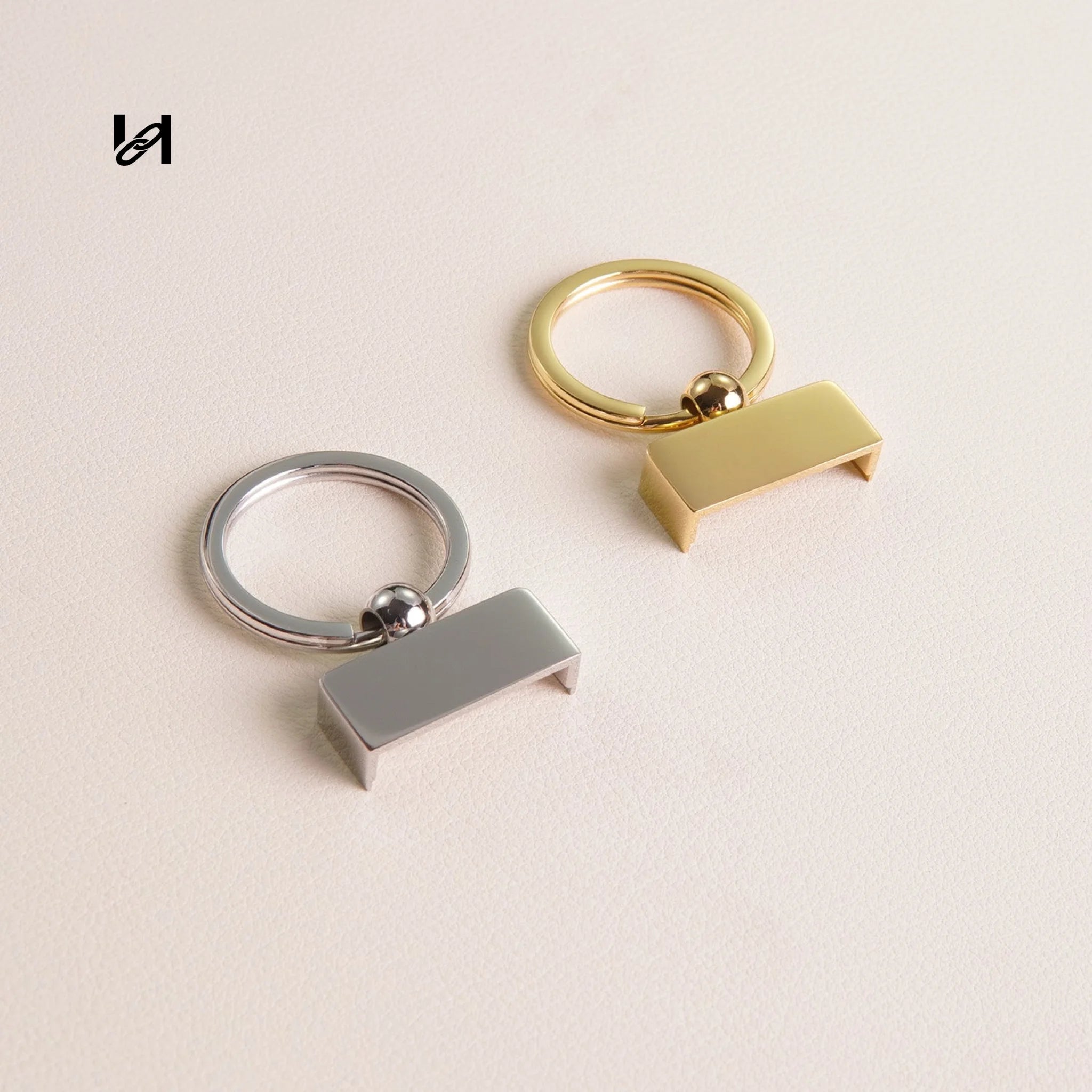 22mm Stainless Steel Swivel Keychain Bag Charm - hardware