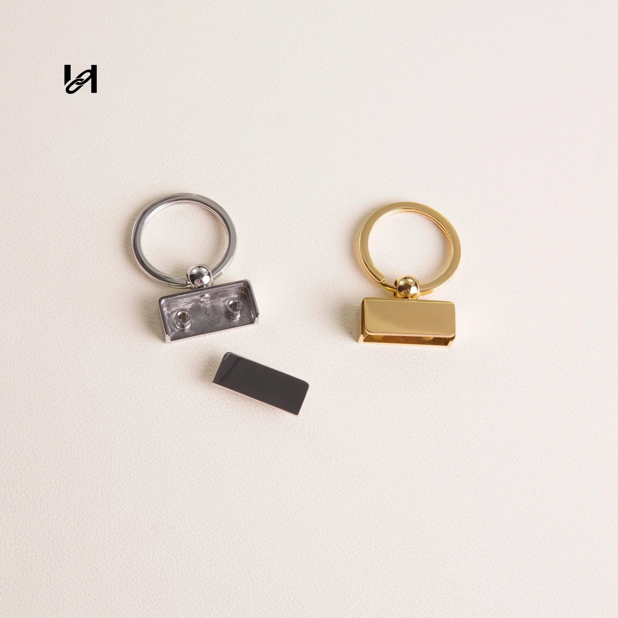 22mm Stainless Steel Swivel Keychain Bag Charm - hardware