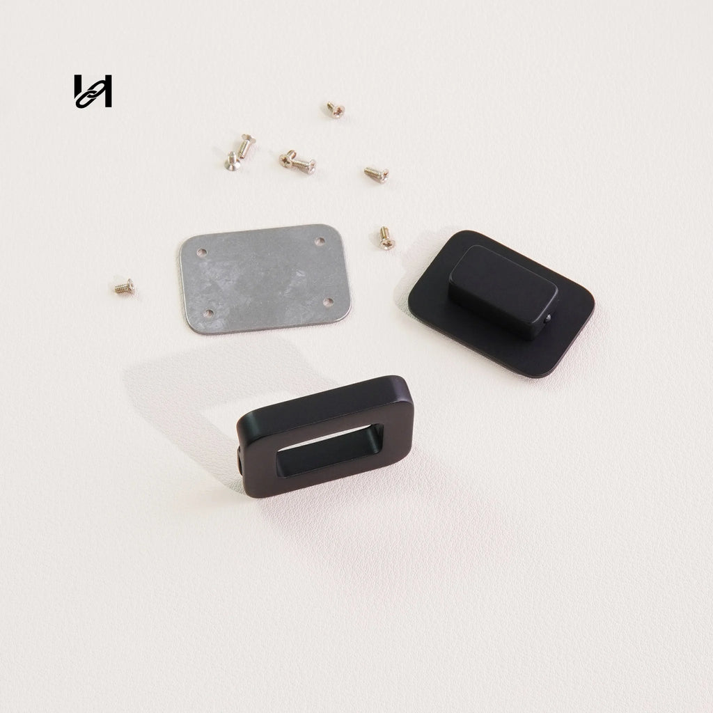 Rectangular Lock Brackets 26×36mm Stainless Steel Rectangular Closure Locks – Hility Bag hardware