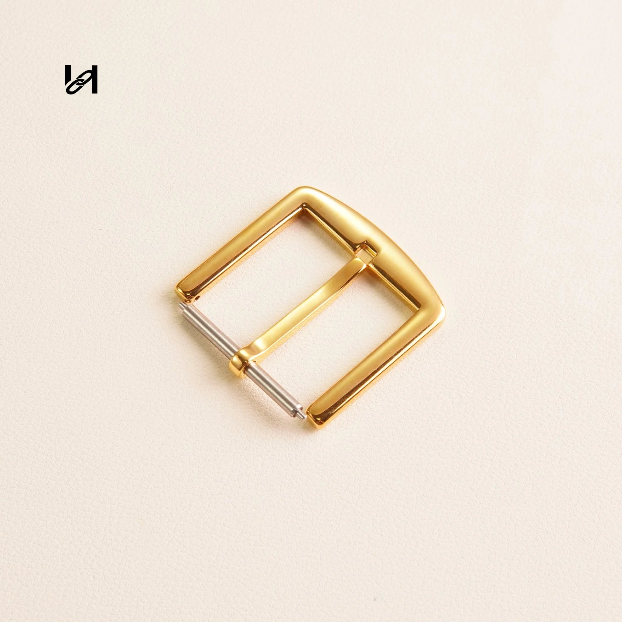 30mm Stainless Steel Flat Roller Buckle – 316L Gold & Silver Pin Buckle for Belts & Leather Bag Straps