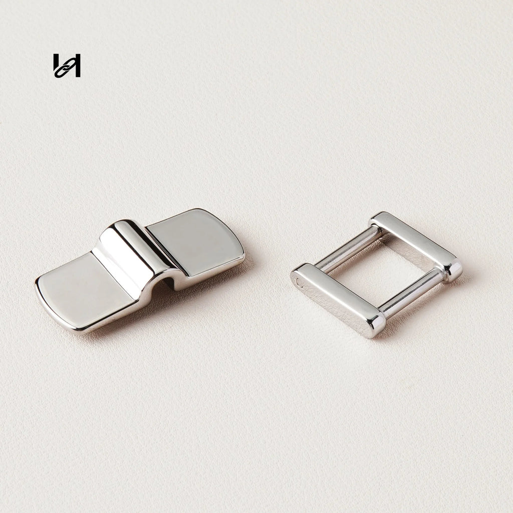 316L Stainless Steel Arch Bridge Strap Connector — Bag Handle Anchor for 20mm Handles (Gold / Silver)