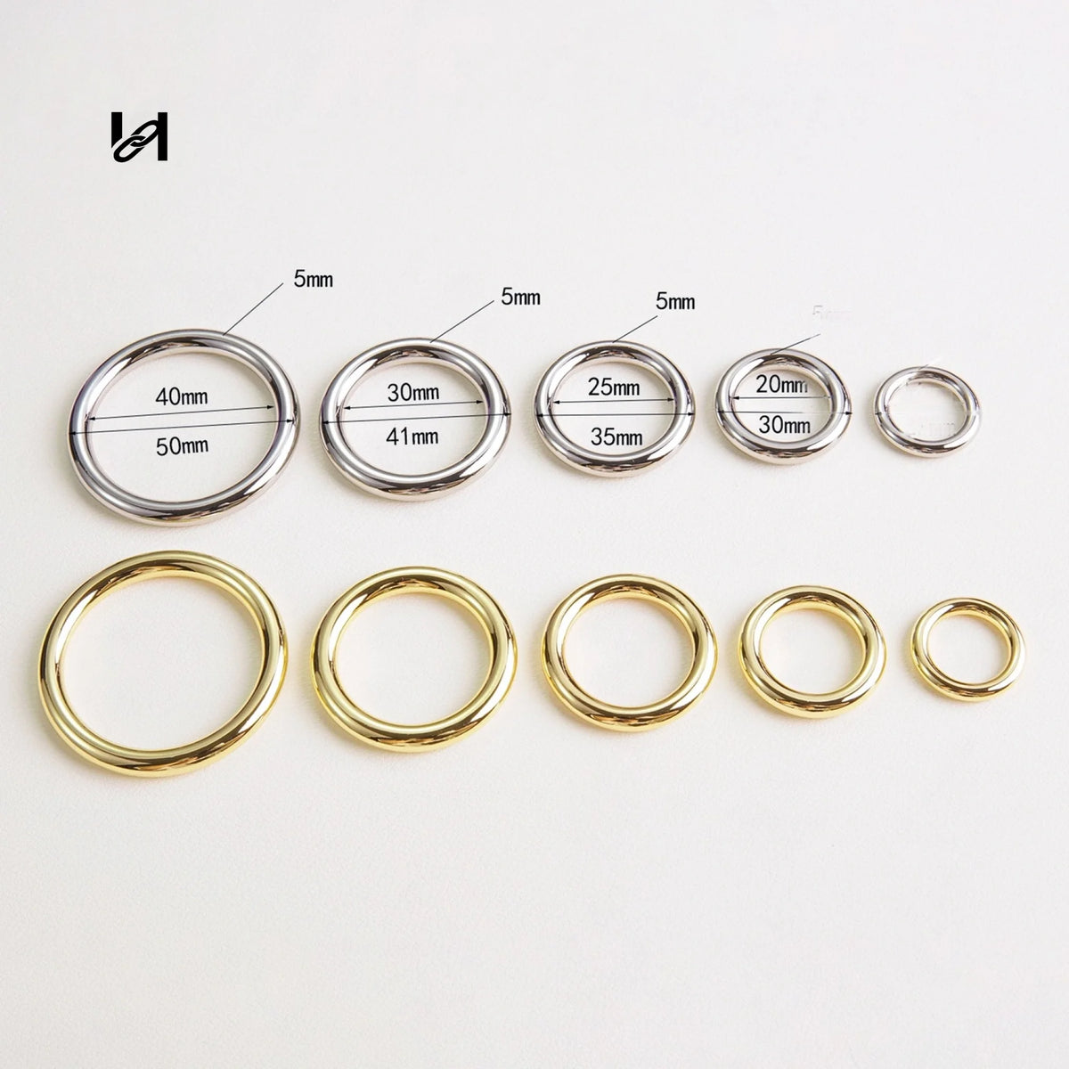 Best-Selling Zinc Alloy Round Closed Rings – Custom Hardware for Bags & Brands - hardware