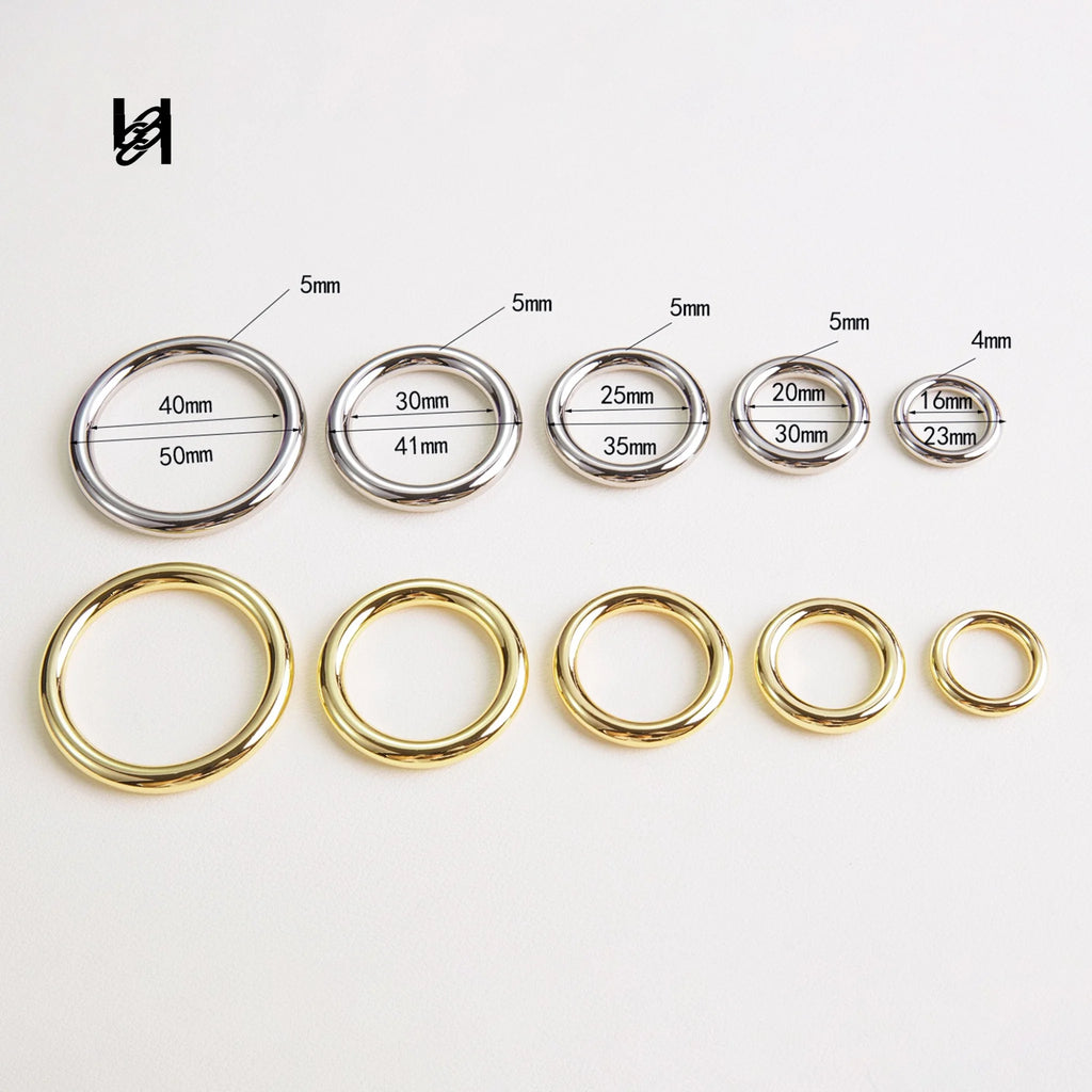 316L Stainless Steel Round O-Rings – Bag Hardware for Makers & Brands - hardware