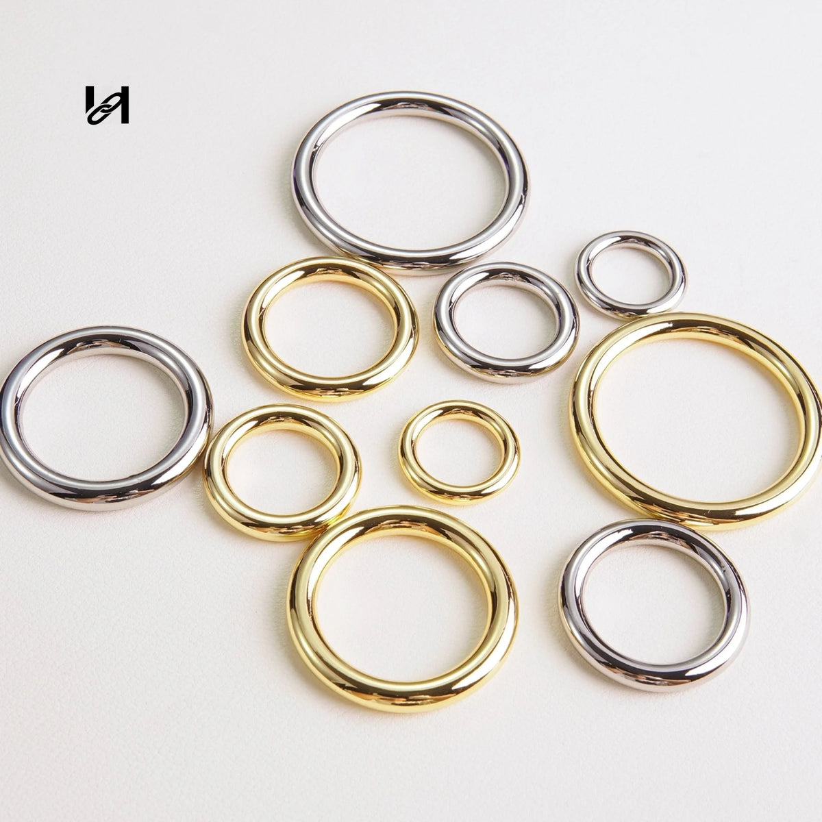 Best-Selling Zinc Alloy Round Closed Rings – Custom Hardware for Bags & Brands - hardware