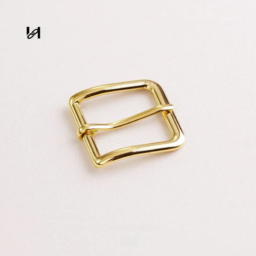 Stainless steel minimalist belt buckle - Gold - hardware