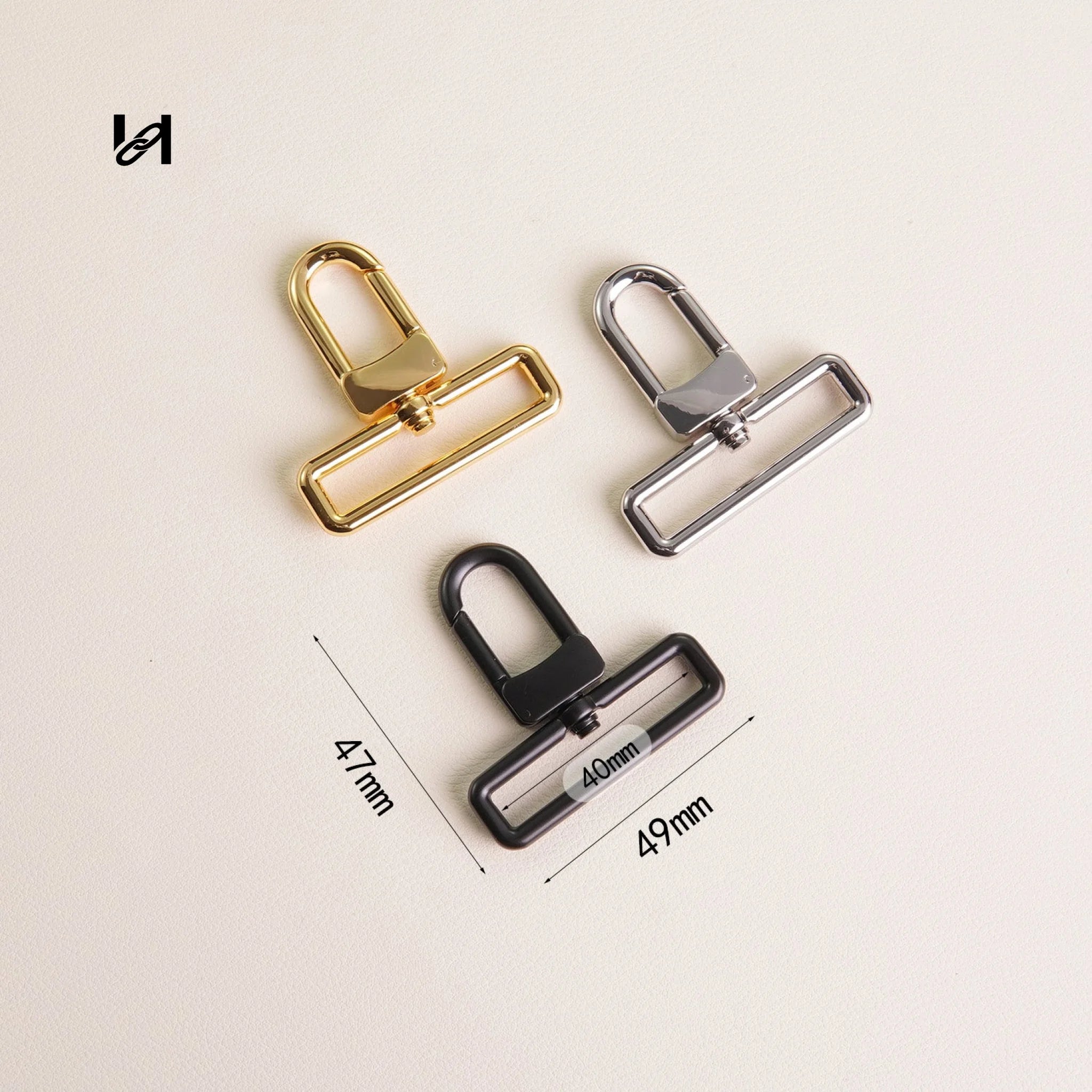 40mm Zinc Alloy Swivel Snap Hooks - hardware