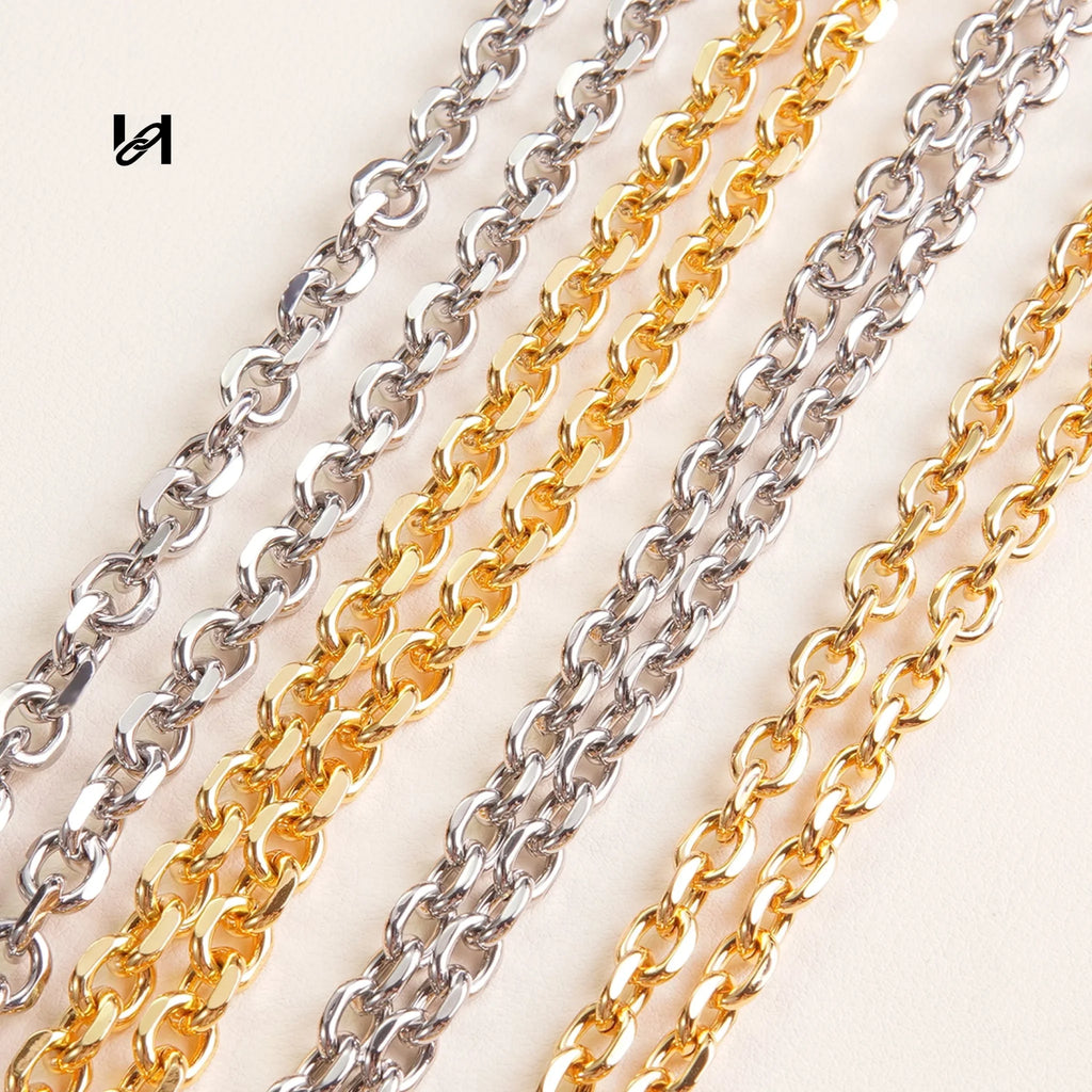 6mm & 8mm width round chain