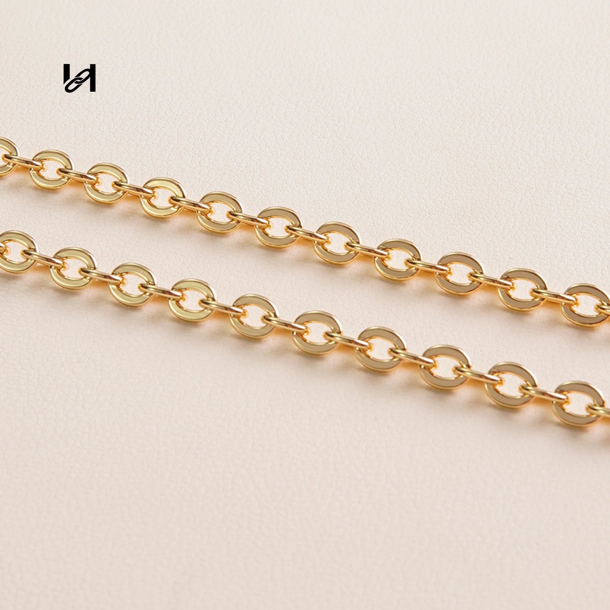 6mm Stainless Steel 3-in-1 Chain Strap for Bags