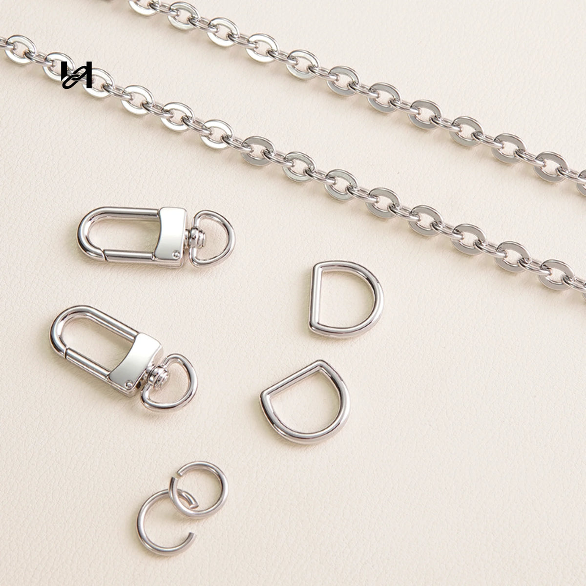 Chain Strap Include 6mm Stainless Steel 3-in-1 Chain Strap for Bags – Hility Bag hardware