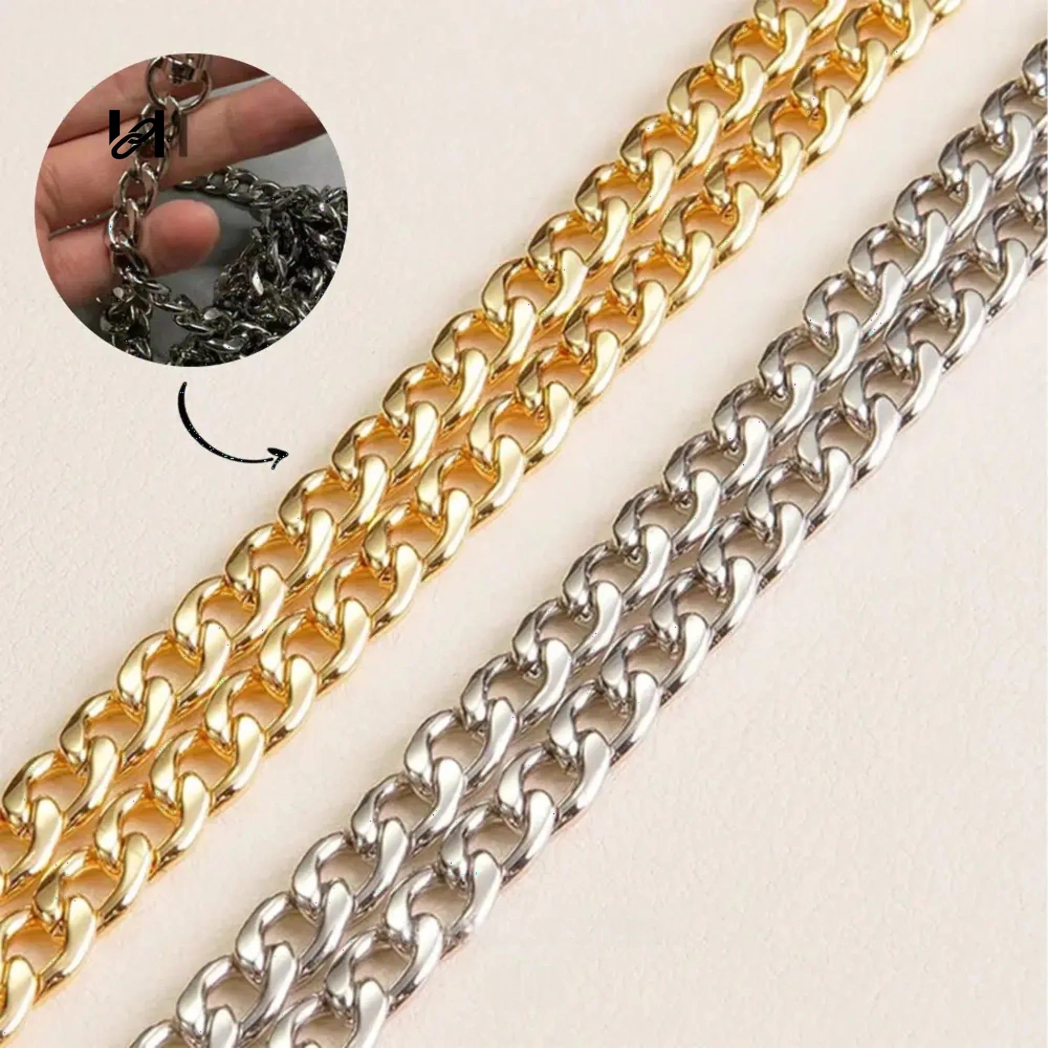 7.5mm Flat Chain - hardware