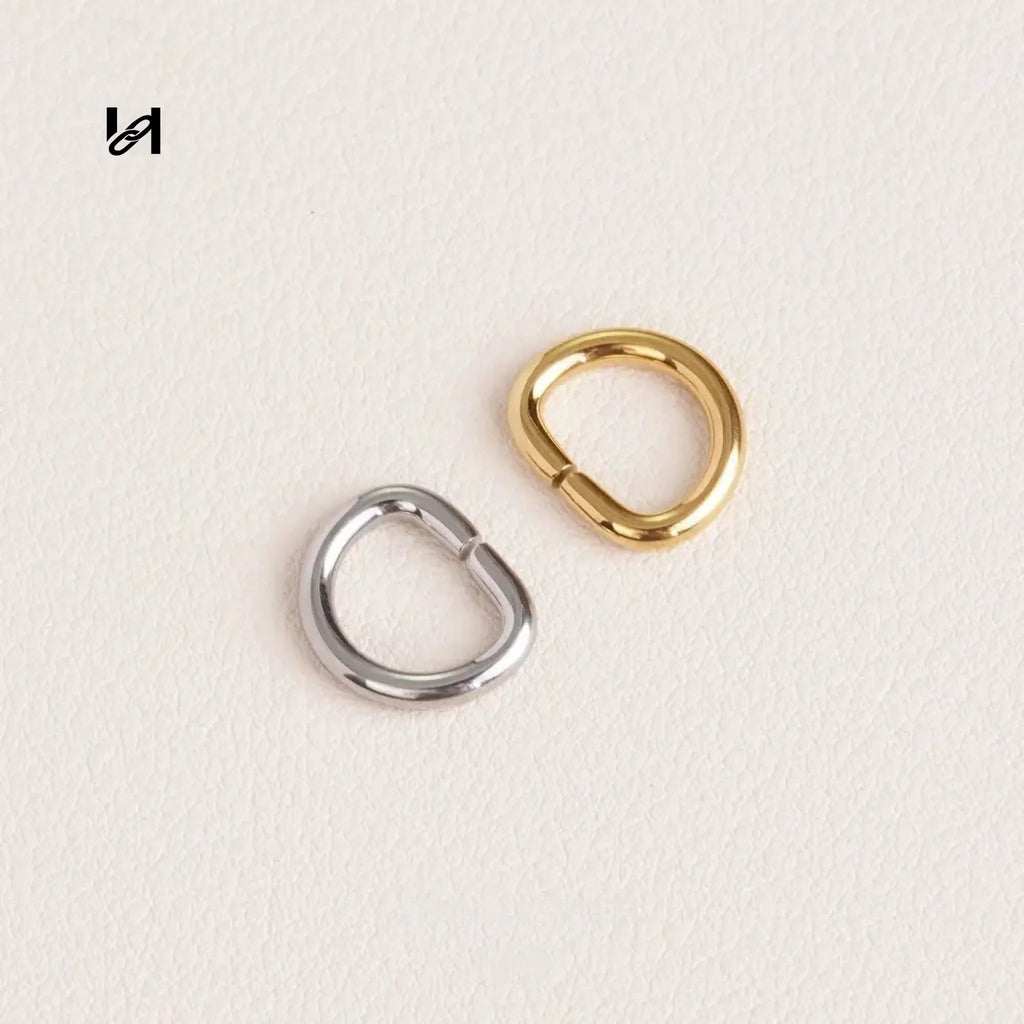 8MM open D ring - hardware