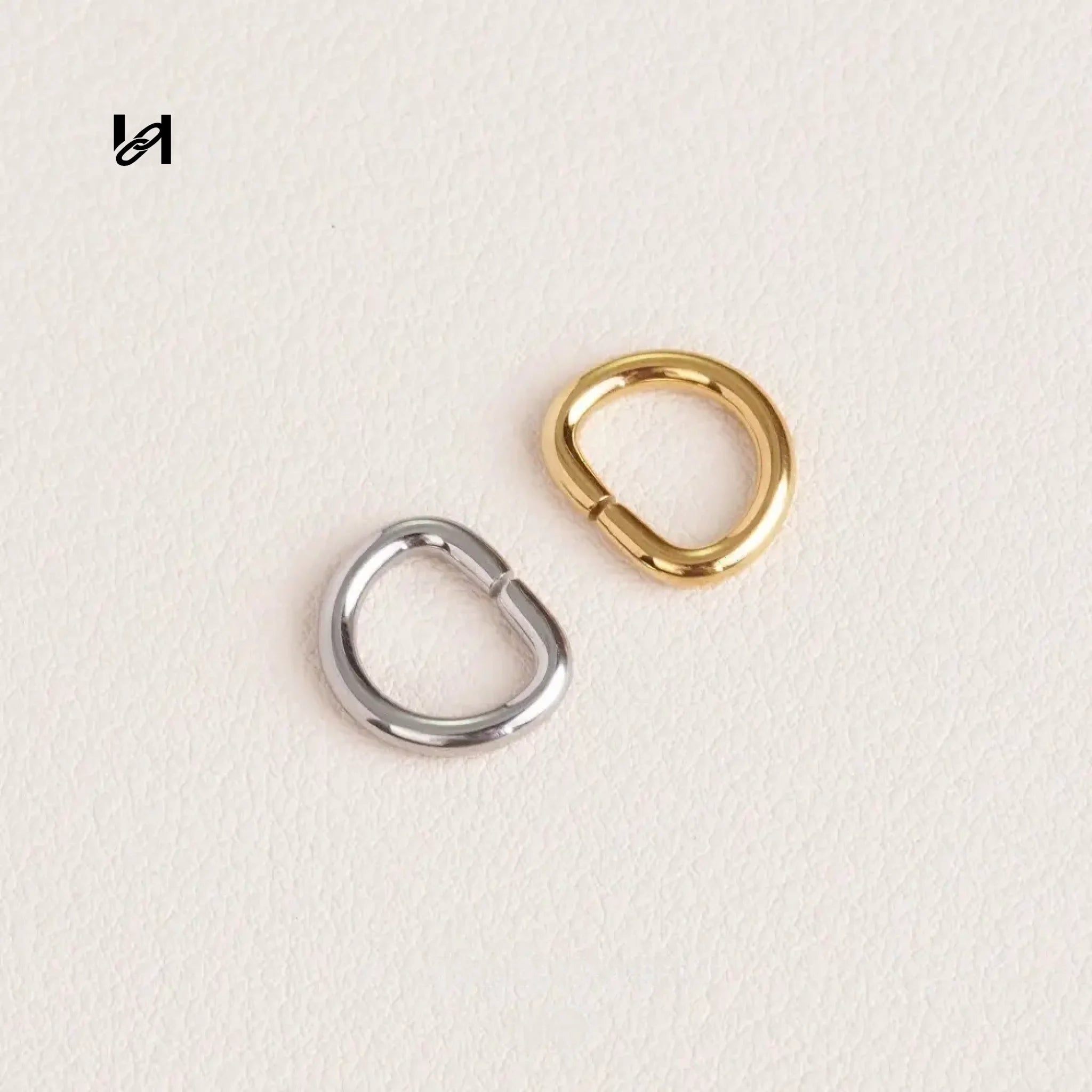 8MM open D ring - hardware