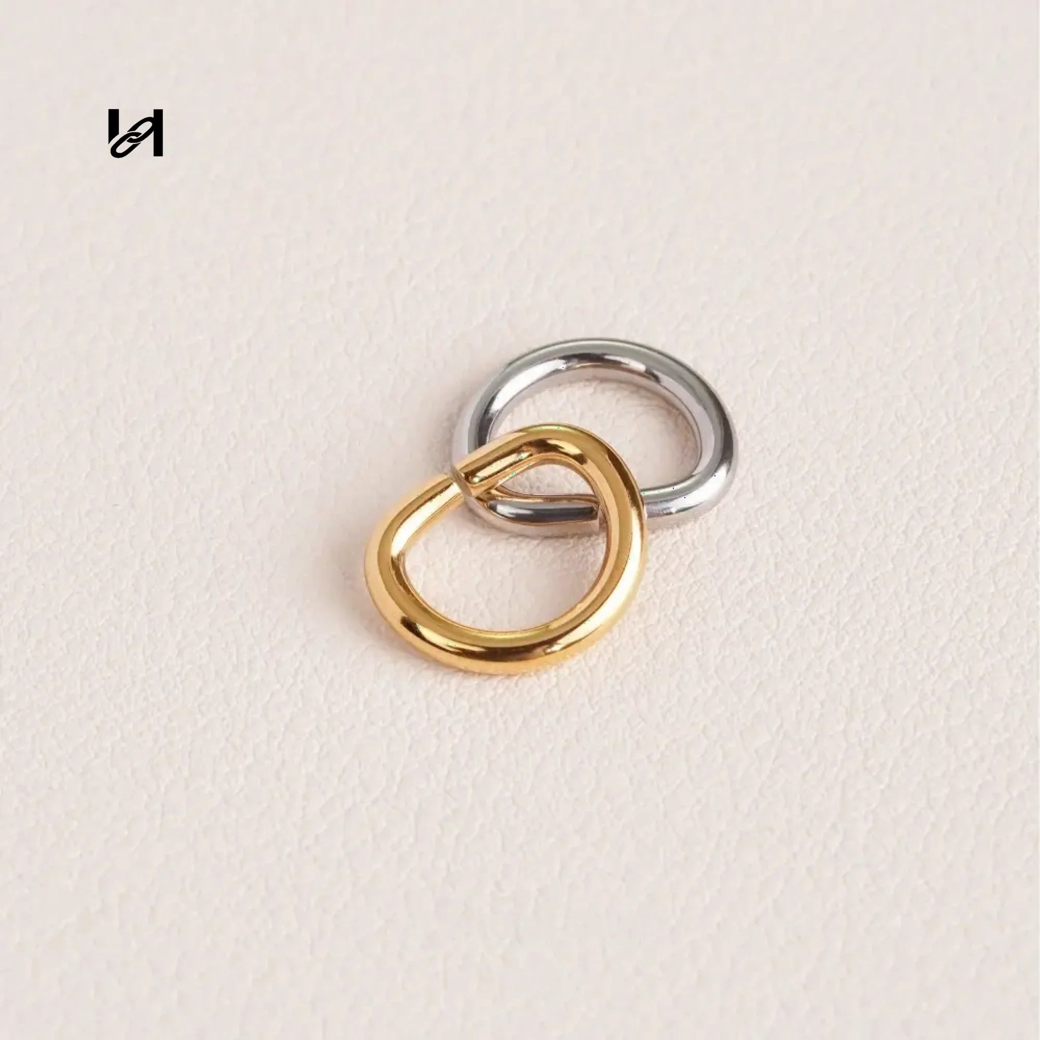 8MM open D ring - hardware