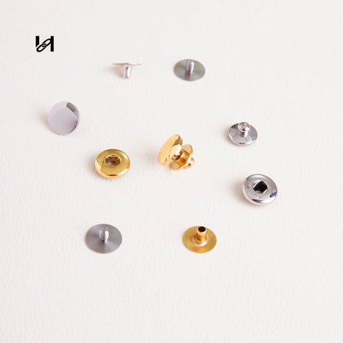 9.2mm Snap Button – Hidden & Visible Types for Bags & Leather Goods - hardware