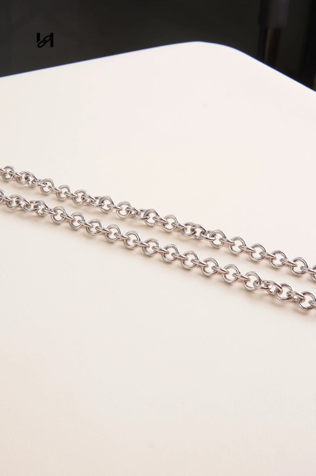 9mm hoodle shape chain - Chain Set / Gold - hardware