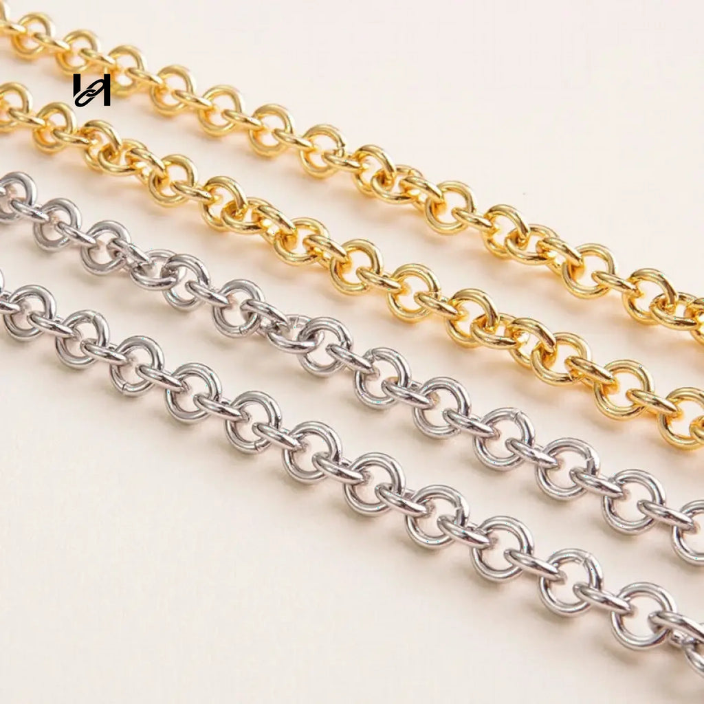 9mm hoodle shape chain - hardware