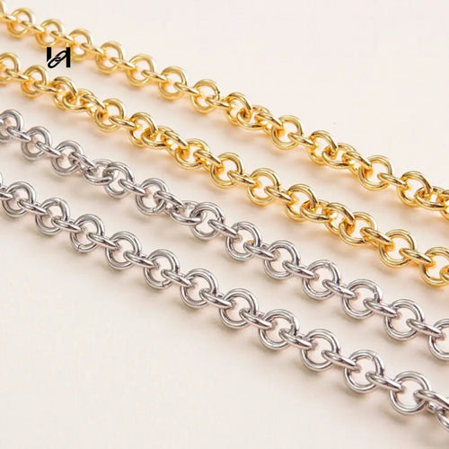 9mm hoodle shape chain - hardware