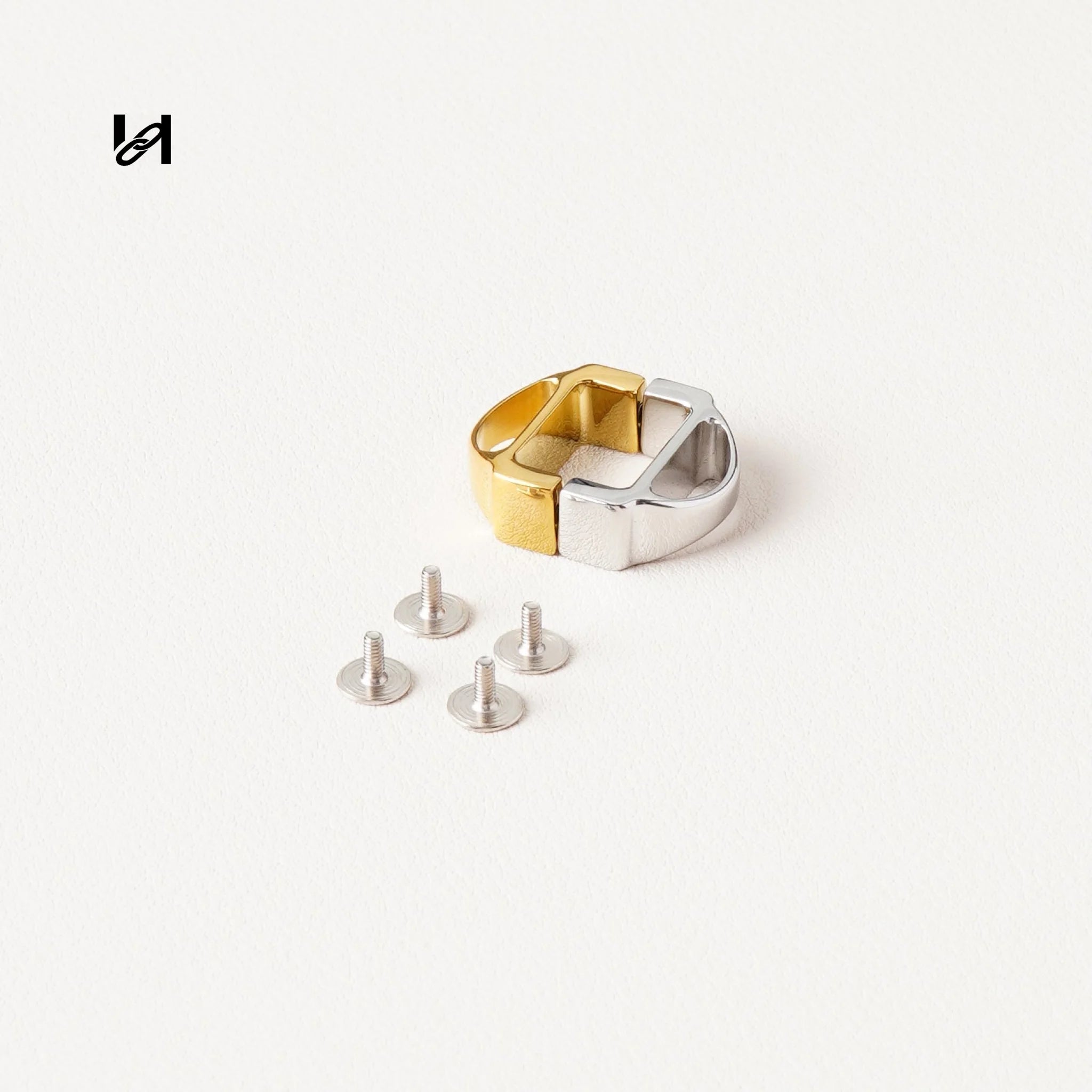 Arch Bridge Strap Connectors | Custom 316L Stainless Steel Bag Handle Hardware