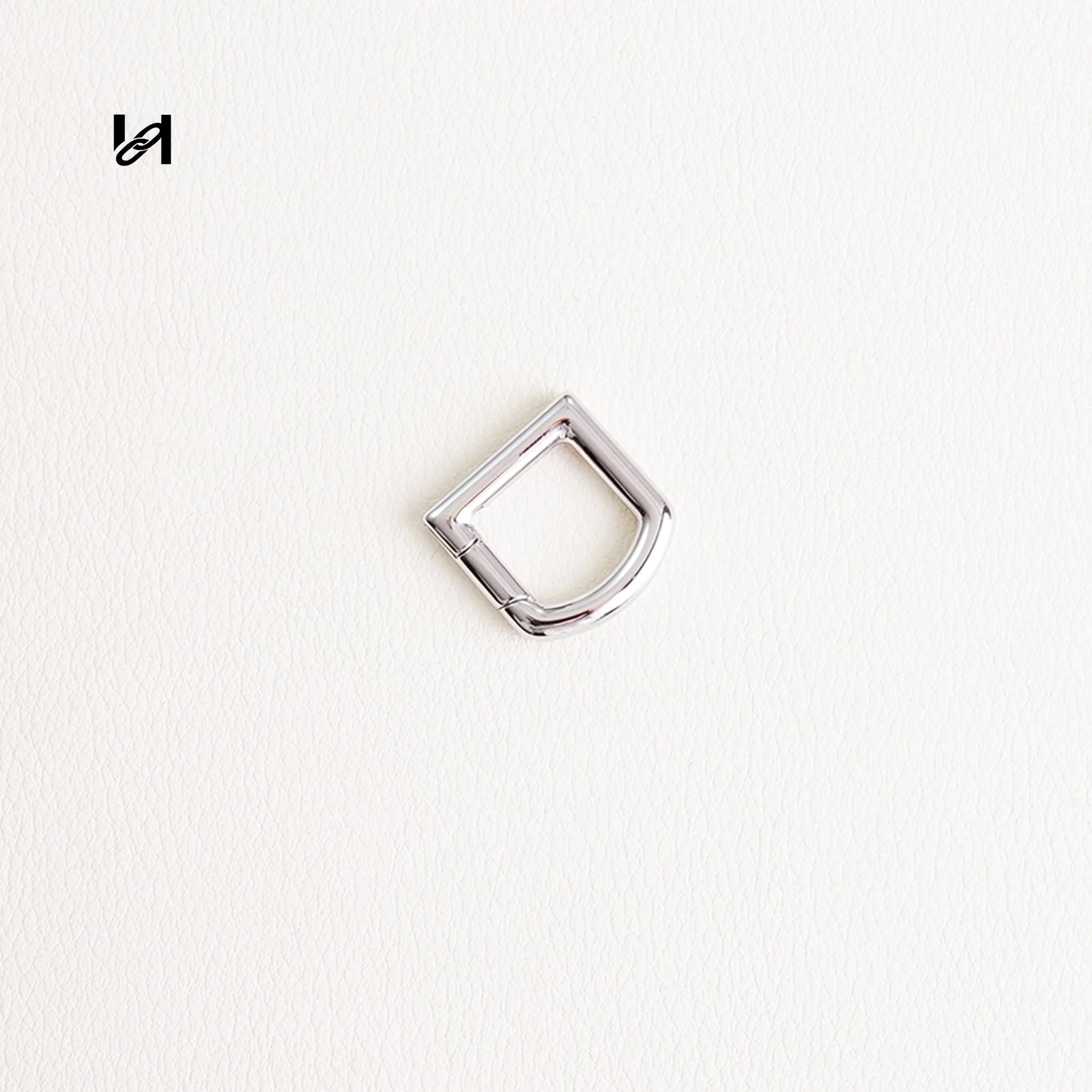 Best-Selling 11mm Stainless Steel Spring-Loaded D-Rings – Custom Hardware for Bags & Accessories - silver - hardware
