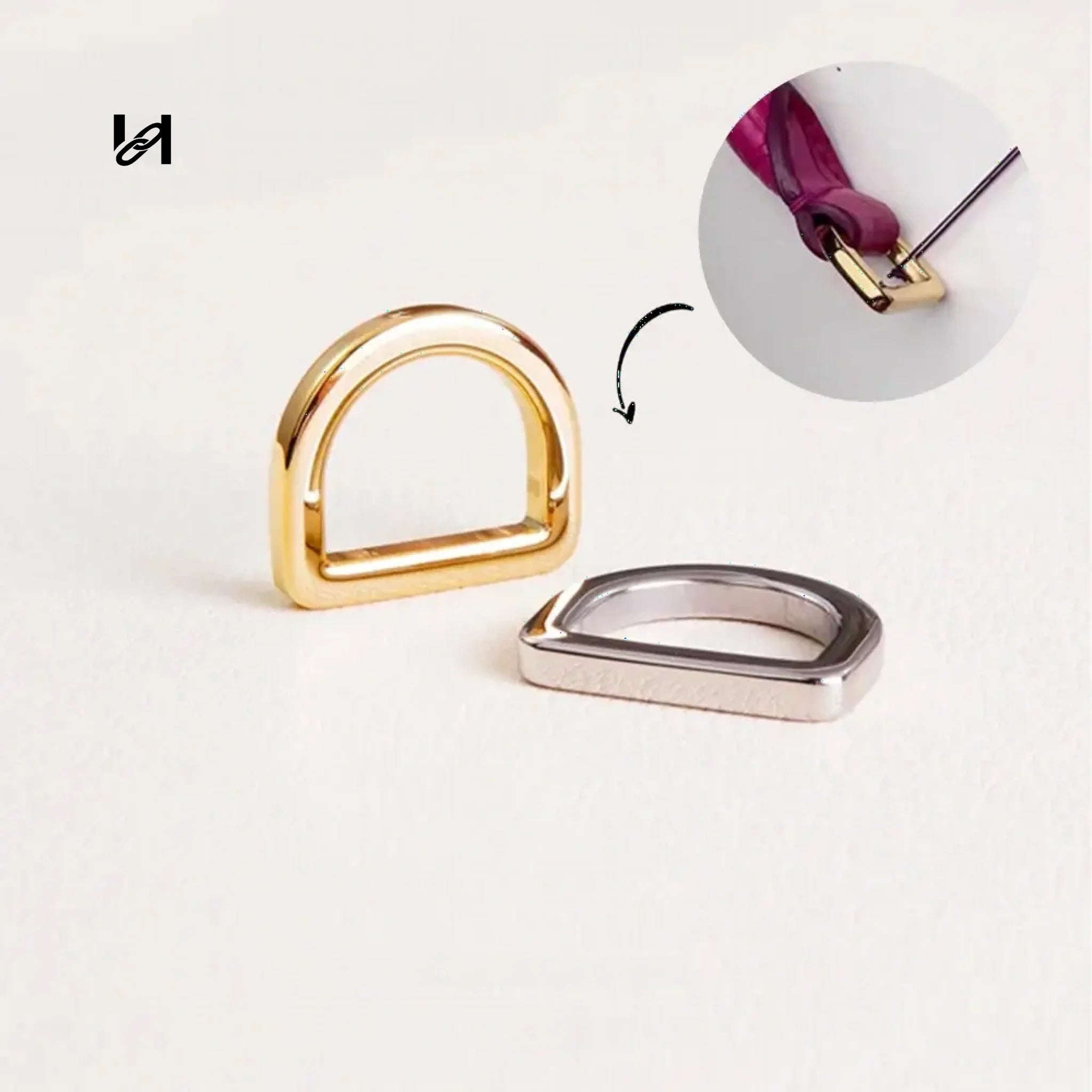Various type bag part accessories Stainless steel Dring - hardware