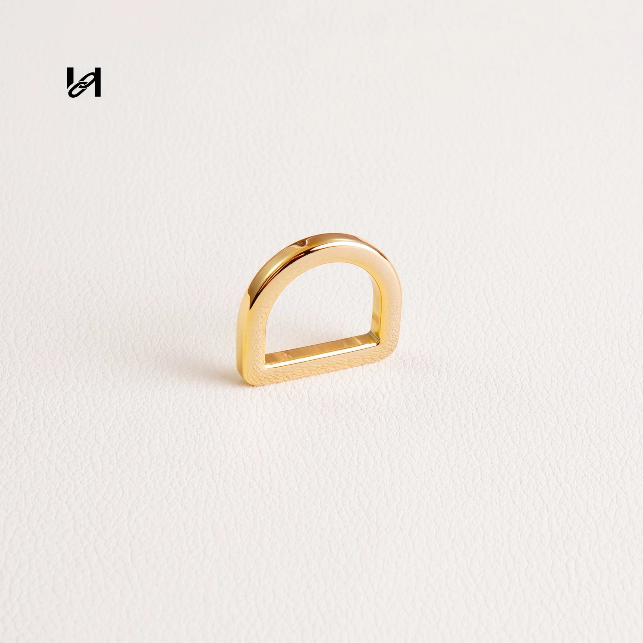 Best-Selling 16mm Stainless Steel D-Rings – Custom Hardware for Bags & Brands - Gold - hardware